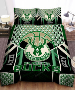 Custom Name Milwaukee Bucks Bedding Set