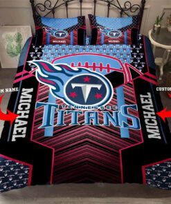 Custom Name Tennessee Titans Bedding Set