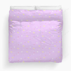 Cute Pink Sailor Moon Bunny Duvet Cover Bedding Set
