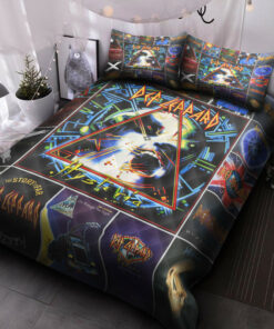 Def Leppard Quilt Bed Set