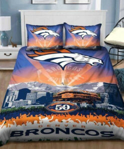 Denver Broncos American Football Customize Duvet Cover Bedding Set