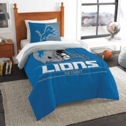 Detroit Lions Bedding Set (duvet Cover & Pillow Cases)