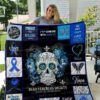 Diabetes Awareness Quilt Blanket 01