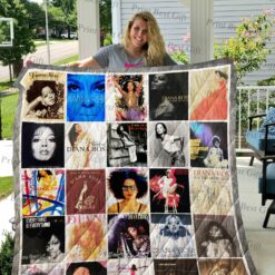 Diana Ross Albums Cover Poster Quilt Blanket Ver 2