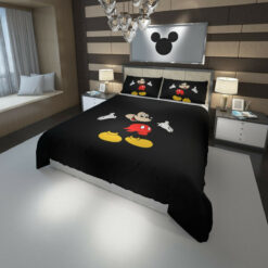 Disney Mickey Mouse 3d Customized Duvet Cover Bedding Set