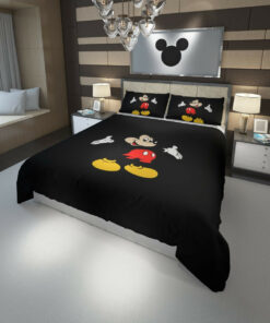 Disney Mickey Mouse 3d Customized Duvet Cover Bedding Set