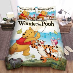 Disney The Many Adventures Of Winnie The Pooh Bed Sheets Duvet Cover Bedding Sets
