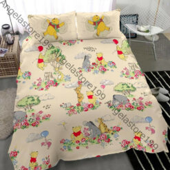 Disney Winnie-the-pooh Bedding Set - Disney Winnie-the-pooh Duvet Covers - Disney Winnie-the-pooh Comforter Sets - Love Disney Pooh Gift Tdv012