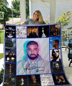 Drake Quilt Blanket 01