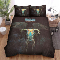Eagles One Of These Nights Album Art Cover Bed Sheets Spread Comforter Duvet Cover Bedding Sets