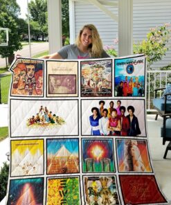 Earth Wind Fire Quilt Blanket