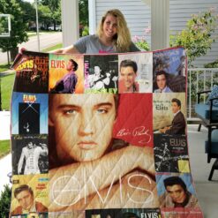 Elvis Presley Quilt Blanket For Fans Ver 172