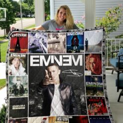 Eminem Albums Cover Poster Quilt Blanket Ver 3