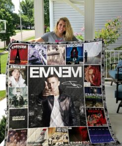 Eminem Albums Cover Poster Quilt Blanket Ver 3