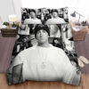 Eminem The Real Slim Shady Black & White Images Collage Bed Sheets Duvet Cover Bedding Sets