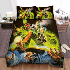 Evil Dead Ii Movie Poster 2 Bed Sheets Spread Comforter Duvet Cover Bedding Sets