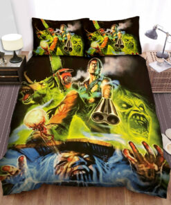 Evil Dead Ii Movie Poster 2 Bed Sheets Spread Comforter Duvet Cover Bedding Sets