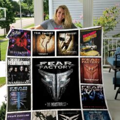 Fear Factory Albums Quilt Blanket Ver13