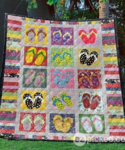 Flip Flop Collection Quilt Blanket