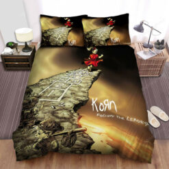Follow The Leader Korn Issues Bed Sheets Duvet Cover Bedding Sets