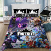 Fortnite Gamer With Logo Bedding Set (duvet Cover & Pillow Cases)