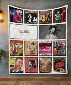 Frank Zappa Album Covers Quilt Blanket
