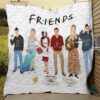 Friends Tv Show Funny Quilt Blanket