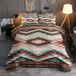 Geometric Southwest Sawtooth Bedding Set (duvet Cover & Pillow Cases)