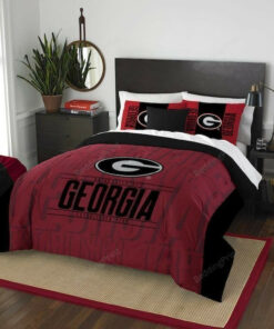 Georgia Bulldogs Bedding Set (duvet Cover & Pillow Cases)
