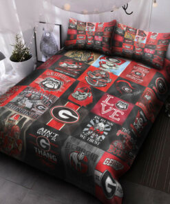 Georgia Bulldogs Football Bedding Set