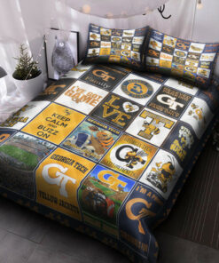 Georgia Tech Yellow Jackets Football Bedding Set