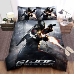 G.i. Joe The Rise Of Cobra Movie Snake-eyes Poster Bed Sheets Duvet Cover Bedding Sets