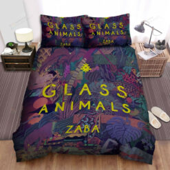 Glass Animals Zaba Album Cover Bed Sheets Spread Comforter Duvet Cover Bedding Sets