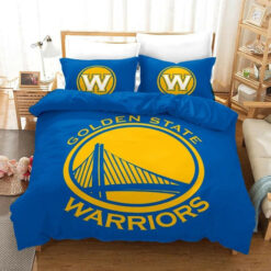 Golden State Warriors Bedding Set Custom Name Golden State Warriors Duvet Covers Warriors Nba Bedding Set Warriors Nba Fans Gift Ng Bd1