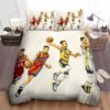Golden State Warriors Stephen Curry Evolution Drawing Bed Sheet Spread Comforter Duvet Cover Bedding Sets