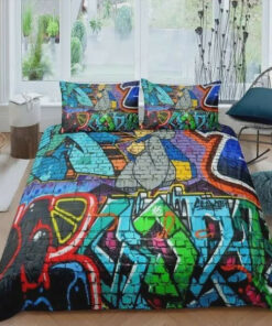 Graffiti Street Culture Bed Sheets Duvet Cover Bedding Sets