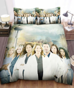 Greys Anatomy Duvet Cover Bedding Set