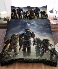 Halo Reach Master Chief Bed Sheets Duvet Cover Bedding Sets