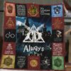 Harry Potter Quilt Blanket For Fans Ver 17