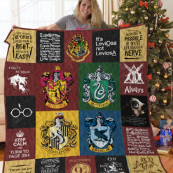 Harry Potter Quilt Blanket For Fans Ver 25