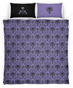 Haunted Mansion Bed Sheets Bedspread Duvet Cover Bedding Set