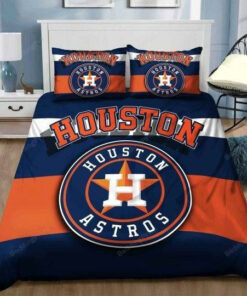Houston Astros Customize Duvet Cover Bedding Set
