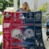 I Am A Ohio State Buckeye On Saturdays And A Dallas Cowboys On Sundays Quilt Blanket