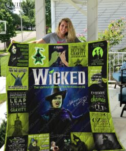 Idina Menzel 8211 Wicked The Musical Quilt Blanket Ver 17