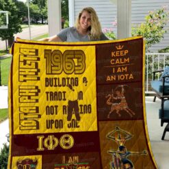 Iota Phi Theta Quilt Blanket 01
