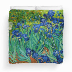 Irises By Vincent Van Gogh May 1889 Duvet Cover Bedding Set