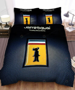 Jamiroquai Band Travelling Without Moving Album Cover Bed Sheets Spread Comforter Duvet Cover Bedding Sets