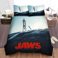Jaws Movie Poster 6 Bed Sheets Spread Comforter Duvet Cover Bedding Sets