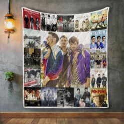 Jonas Brothers Album Covers Quilt Blanket