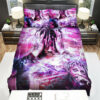 Juice Wrld Purple Digital Art Bed Sheets Spread Duvet Cover Bedding Sets